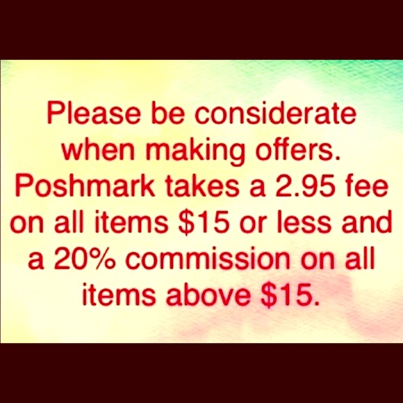 Poshmark Consideration - Picture 1 of 1